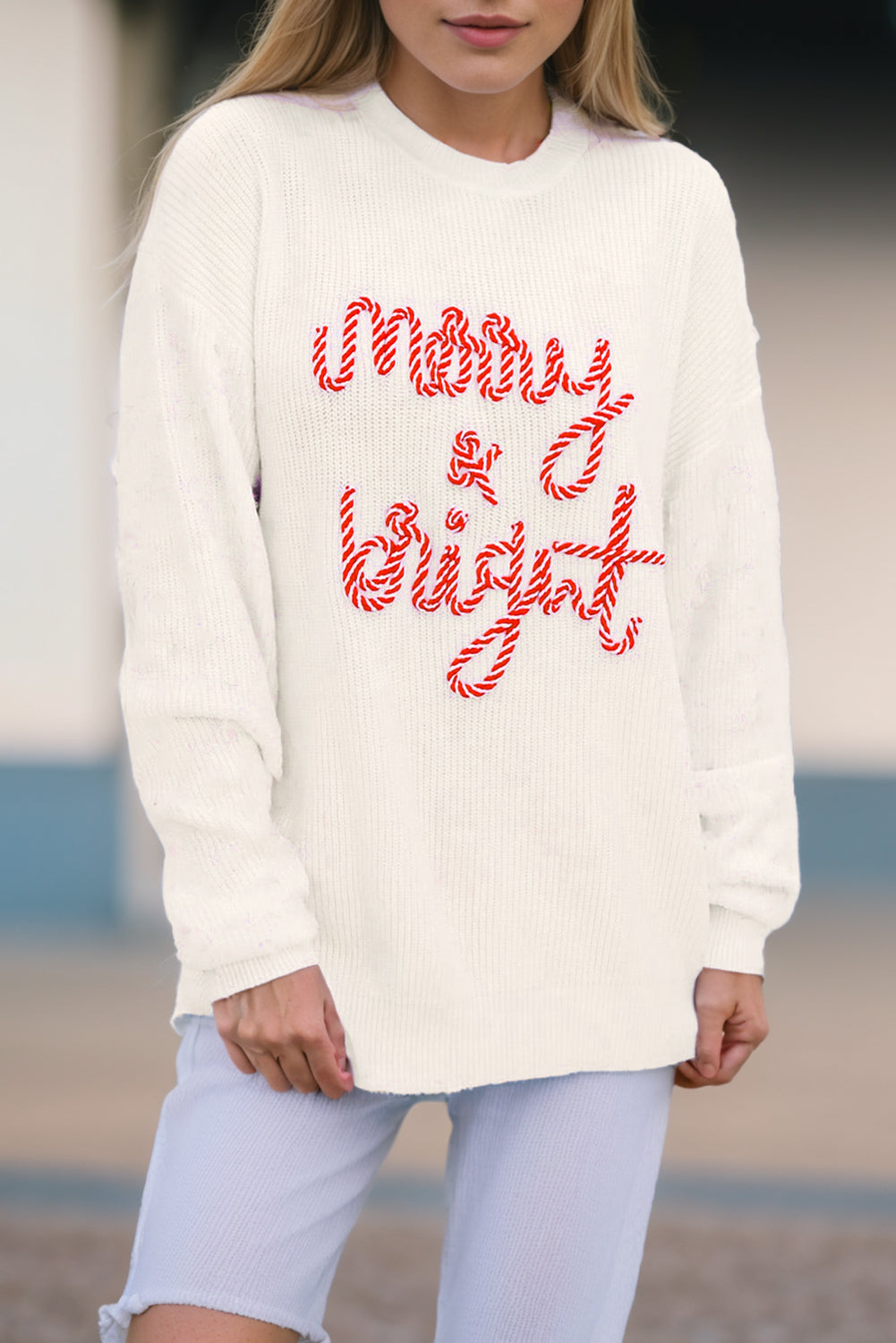 Merry Moments Knitted Sweater